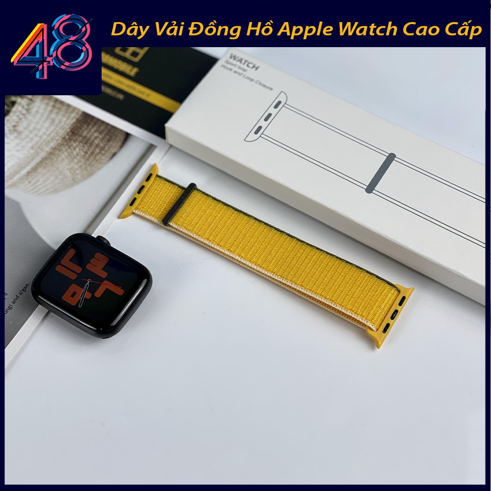 Dây Đồng Hồ Apple Watch Vải Sport Loop Cao Cấp Đủ Size 38mm/40mm/42mm/44mm