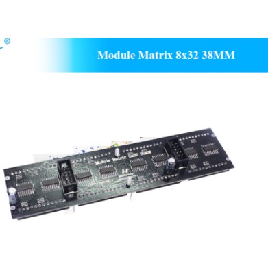 [Mô đun] Module Matrix 8x32 38MM HC595 2 Màu MT-832-595-RG