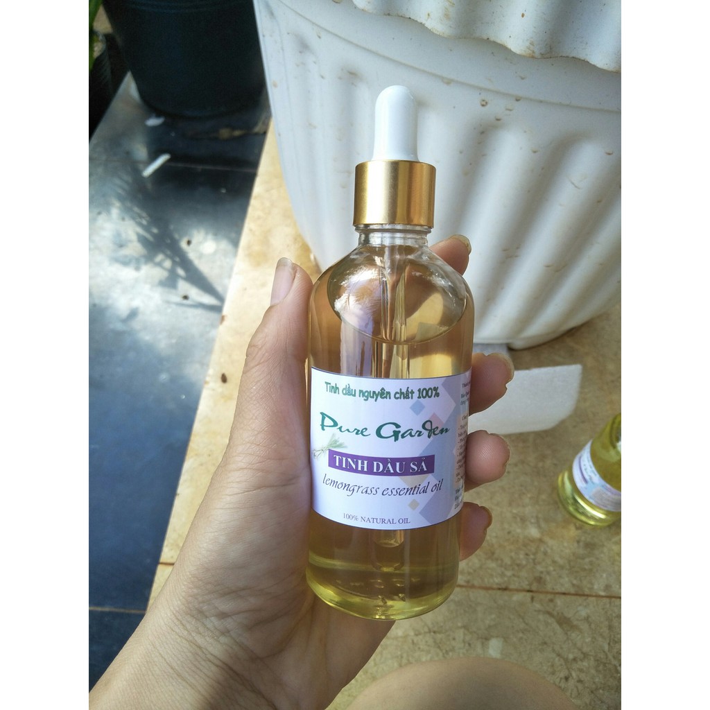 Tinh dầu SẢ JAVA  nguyên chất đuổi muỗi chai 100ml