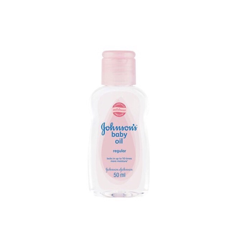 Dầu dưỡng ẩm Johnson’s baby oil