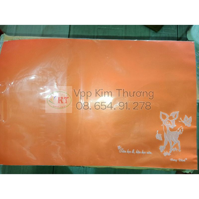 bao tập lồng 7 màu kiếng dày đặc biệt có Nai (7 tờ 7 màu như hình)