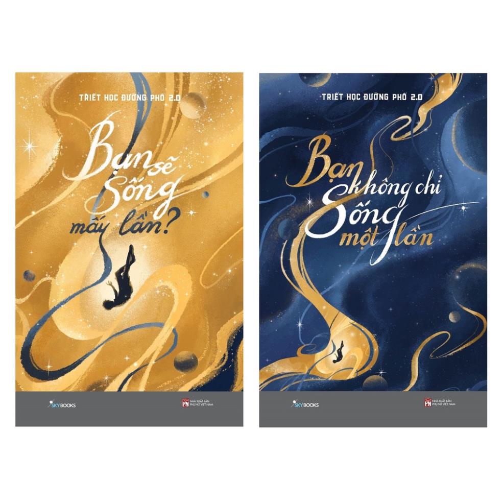 Sách - Combo 2 Cuốn: Bạn Sẽ Sống Mấy Lần? + Bạn Không Chỉ Sống Một Lần - AZVietNam