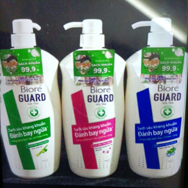 sữa tắm biore kháng khuẩn 800ml