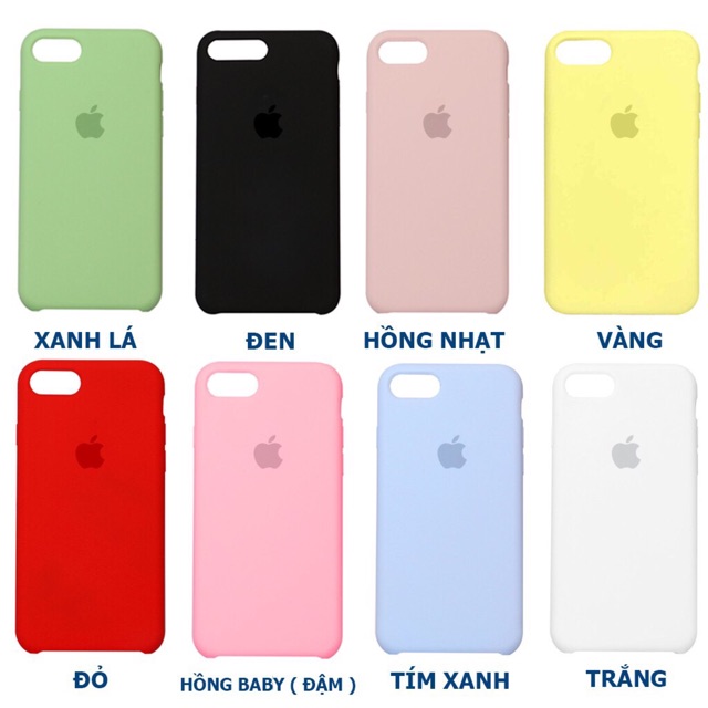 ỐP IPHONE - ỐP LƯNG CHỐNG BẨN LOGO - DÀNH CHO IP 6 6S 6PLUS 6SPLUS 7 8 7PLUS 8PLUS X XS