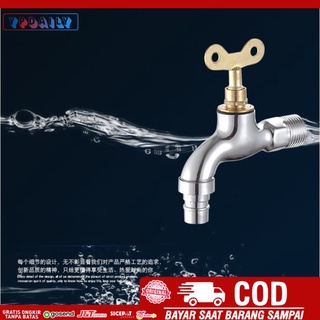 Bộ Vòi Nước Kèm Chìa Khóa Gắn Tường Cho Sân Vườn