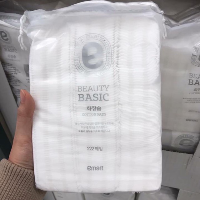 Bông Tẩy Trang Beauty Basic 222 Miếng