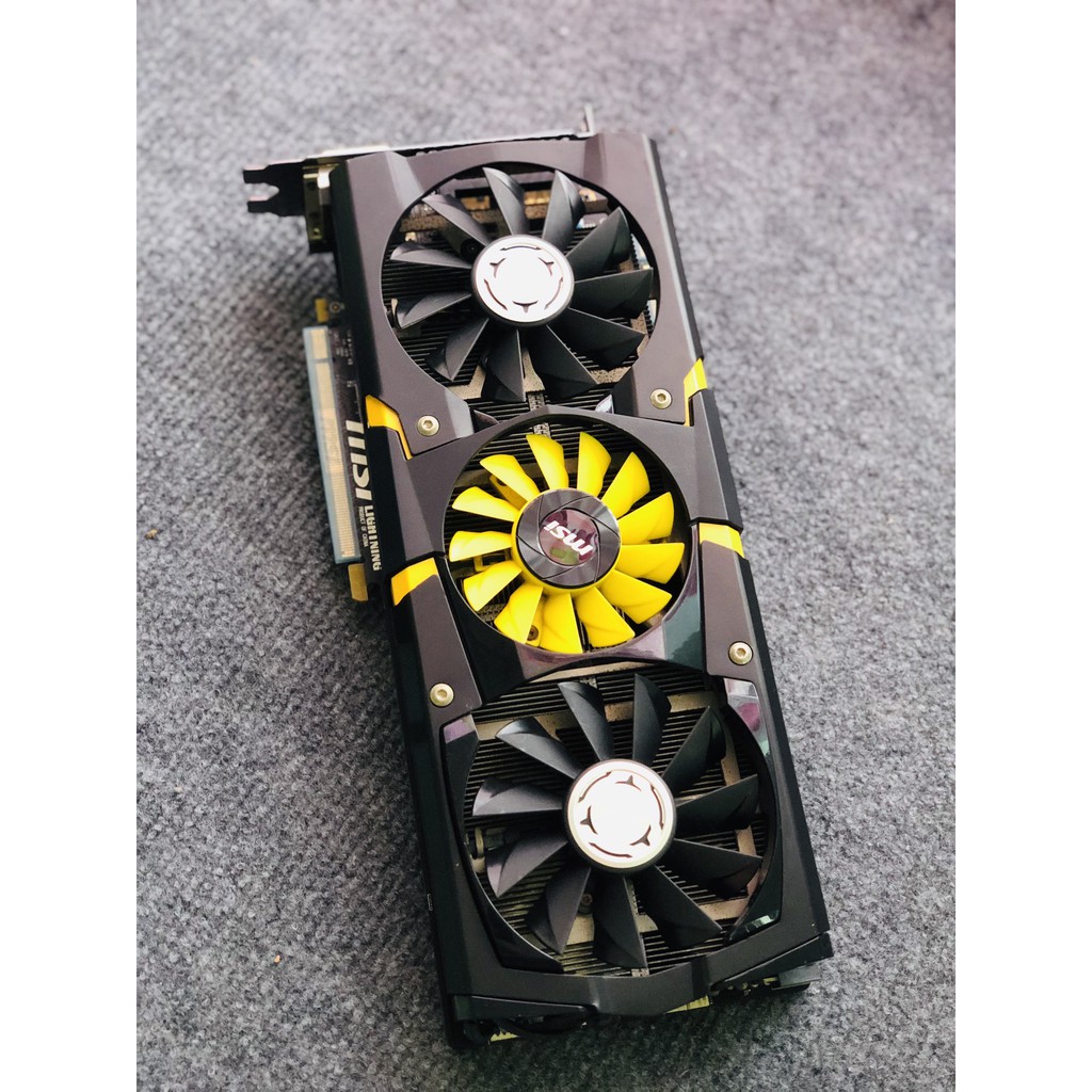 Card Đồ Họa MSI GTX 780 Lightning  3GB 384Bit GDDR5 (Mạnh tương đương GTX970/GTX1060 3GB) | BigBuy360 - bigbuy360.vn