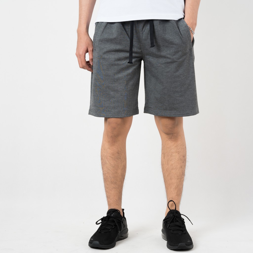 Quần Short Thun Nỉ Nam Kenta Dây Kéo Túi QST0005
