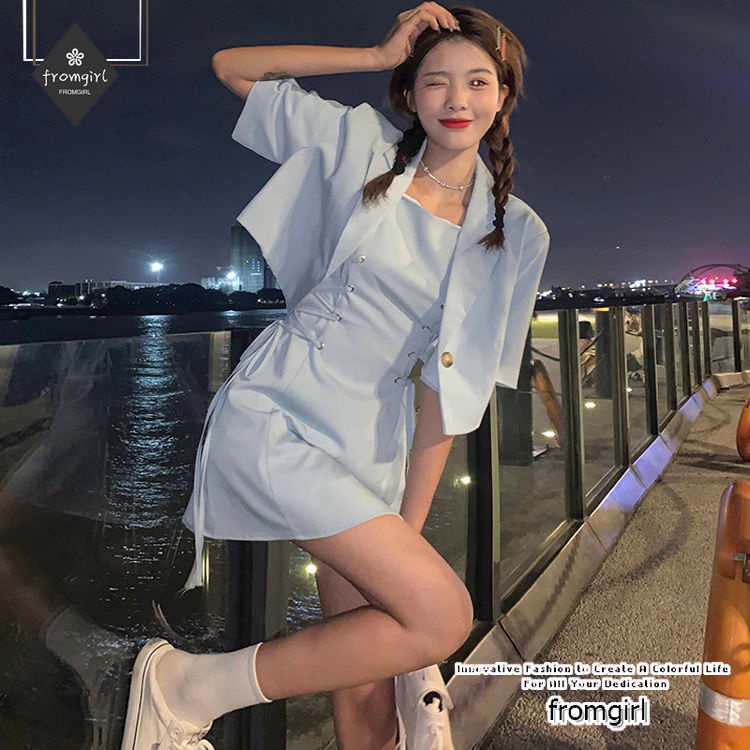 Mới Đầm Tay Ngắn Dáng Rộng Thời Trang Mùa Hè 2021