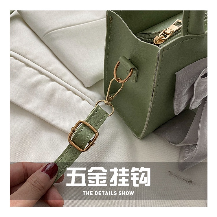 Túi Đeo Chéo Vai Nhỏ Thắt Nơ Thời Trang Dễ Phối Đồ Cho Nữ