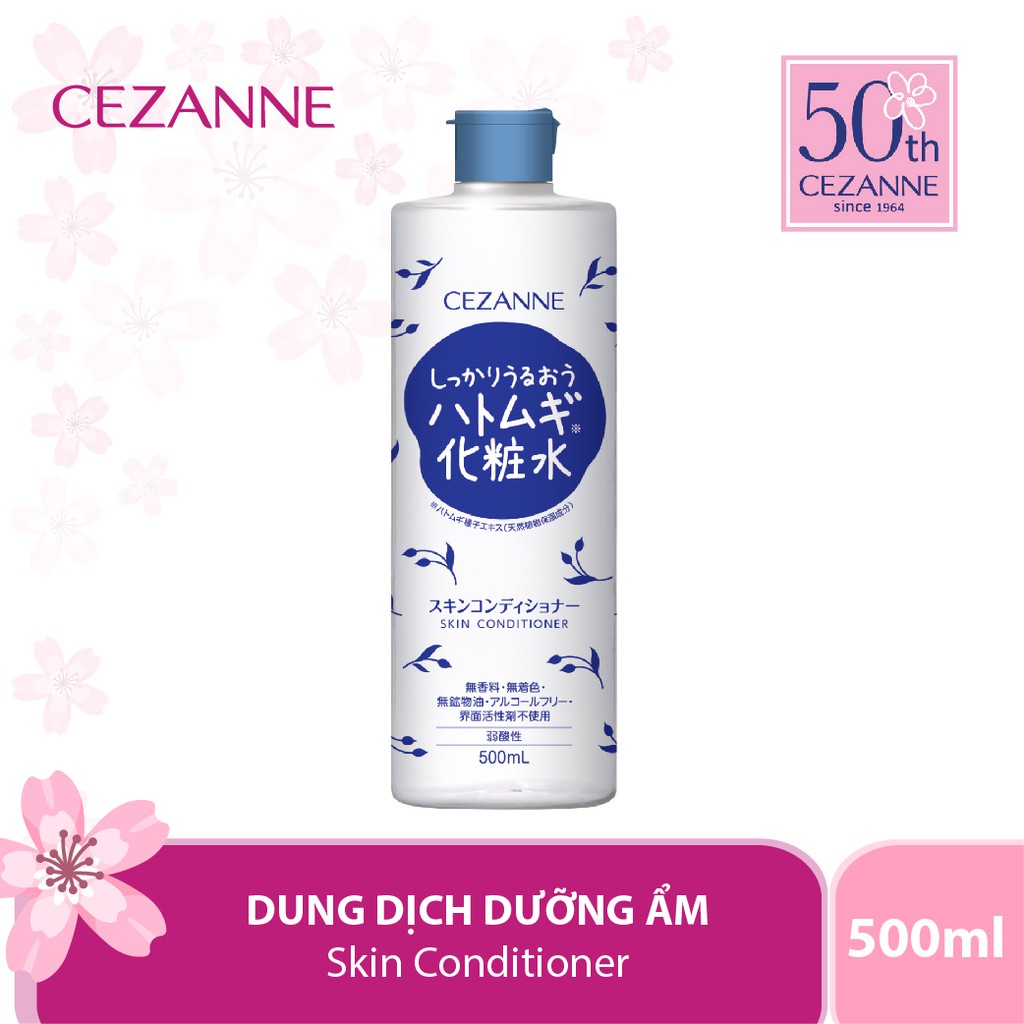 Cezanne dung dịch dưỡng ẩm cho da Skin Conditioner - 500ml