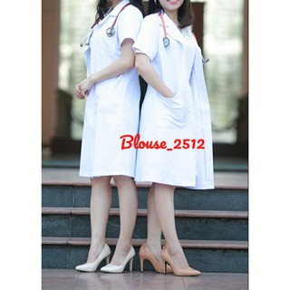 [Giá sỉ] Áo blouse NAM NỮ kaki bác sĩ, dược sĩ, y sĩ, phòng khám, spa