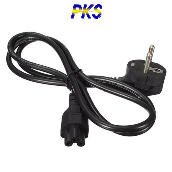 Dây Nguồn Laptop dài 1-5m màu đen