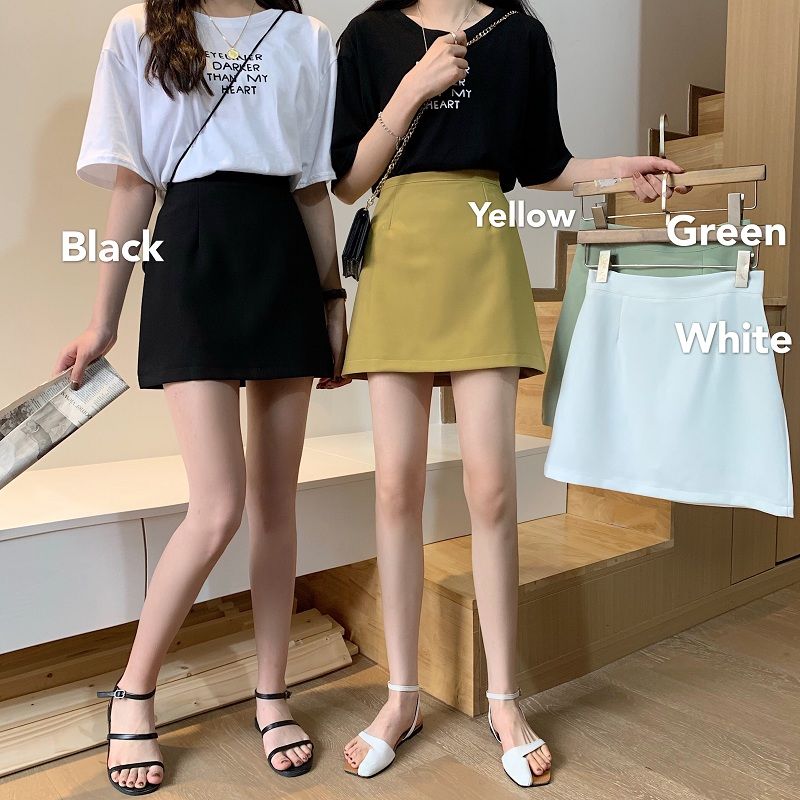 Chân Váy Ôm Ngắn Kiểu Chữ A Thời Trang Hàn Quốc 2021 Cho Nữ váy chân váy chữ a váy chữ a chân váy chữ a