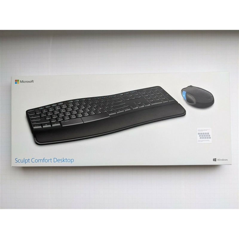 Bộ Bàn phím và Chuột Microsoft Sculpt Comfort Desktop L3V - 00004