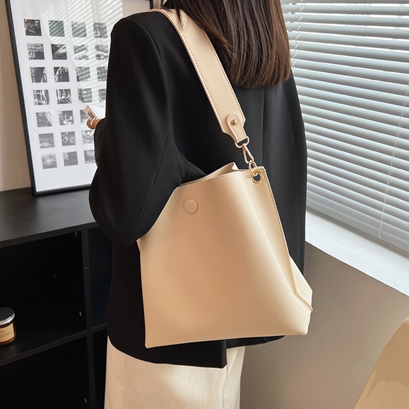 Túi Đeo Vai Dây Bản Rộng Dễ Điều Chỉnh Phong Cách Hàn Quốc Cho Nữ