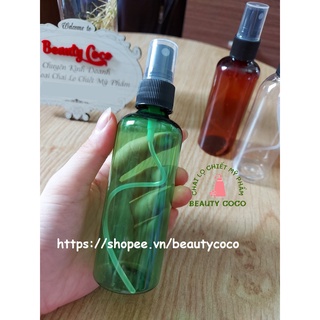 Chai Nhựa Xịt Phun Sương 100ml
