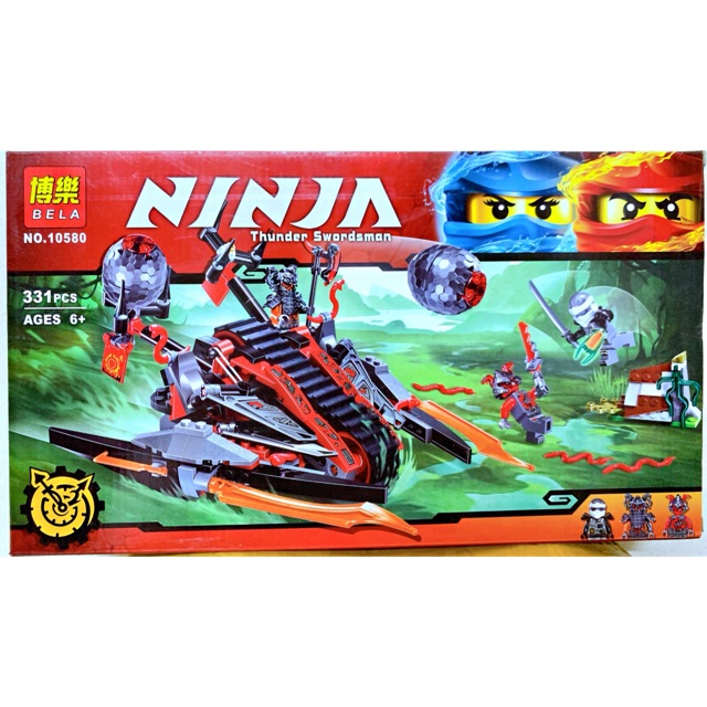 Đồ Chơi Lắp Ráp, Xếp Hình Ninjago Xe Tăng Chiến Đấu Garmadon 10580-331 mảnh