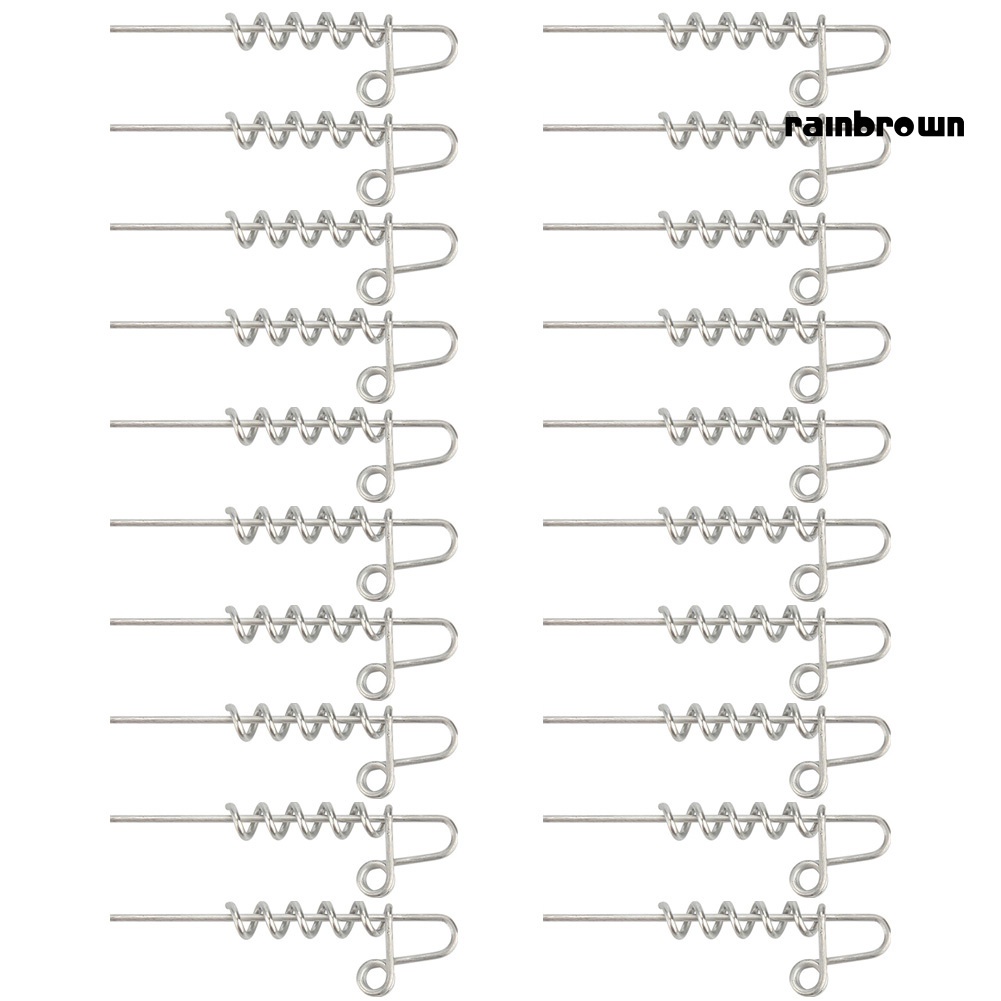 Set 20 Ghim Gắn Mồi Câu Cá Mềm Mại Tiện Dụng