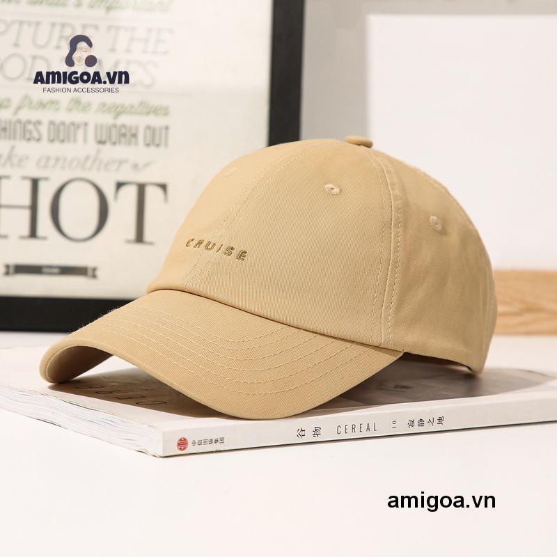 ✨✨Mũ Lưỡi Trai Dành Cho Nam Và Nữ Vải Cotton Thêu Chữ Thời Trang