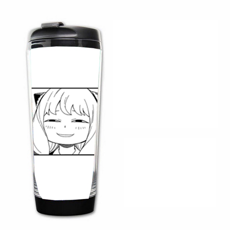 Bình nhựa đựng nước in hình Anya Gia Đình Điệp Viên Spy x Family anime chibi xinh xắn độc đáo