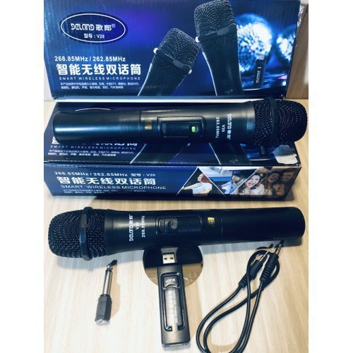 Bộ mic đôi V20 dành cho loa kéo