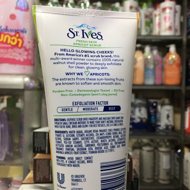 Sữa Rửa Mặt St.Ives Blemish Control Apricot Scrub 170g