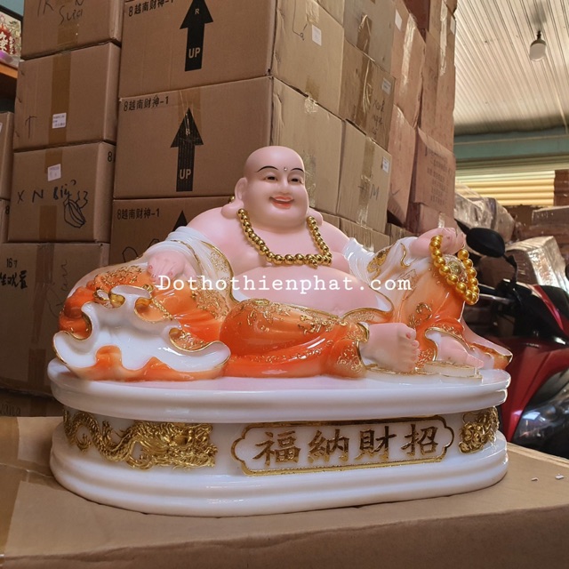 Tượng ông di lạc 19in ngang 44 cm mẫu mới rất đẹp