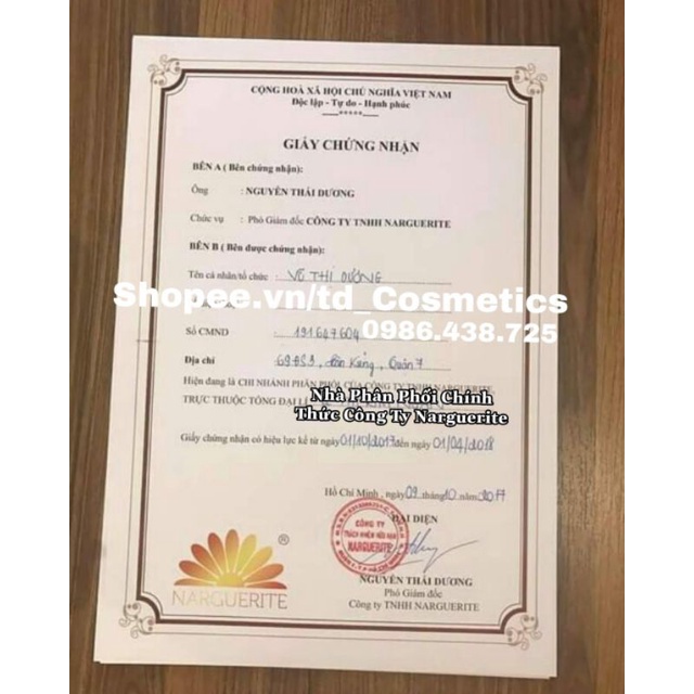 Nước hoa hồng ,Toner, làm sạch sáng da NARGUERITE 150ml | BigBuy360 - bigbuy360.vn