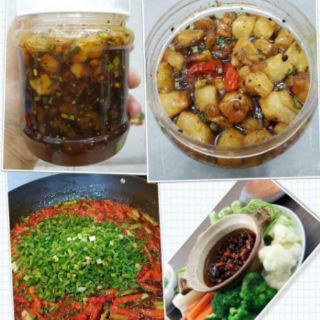 Kho quẹt tôm khô tép mỡ