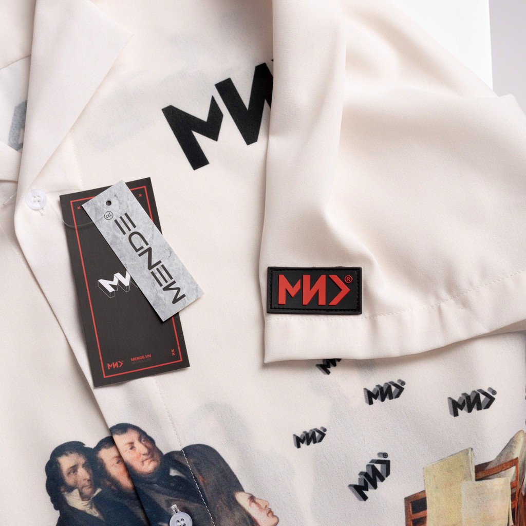 MENDE - Vintage Shirt - Áo sơ mi tay ngắn | BigBuy360 - bigbuy360.vn