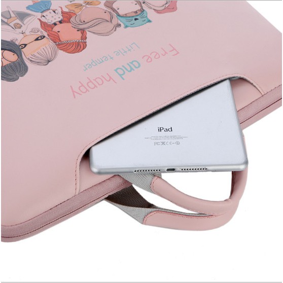 Túi đựng laptop kèm ví đựng chuột hình thú đáng yêu TDV31 | BigBuy360 - bigbuy360.vn