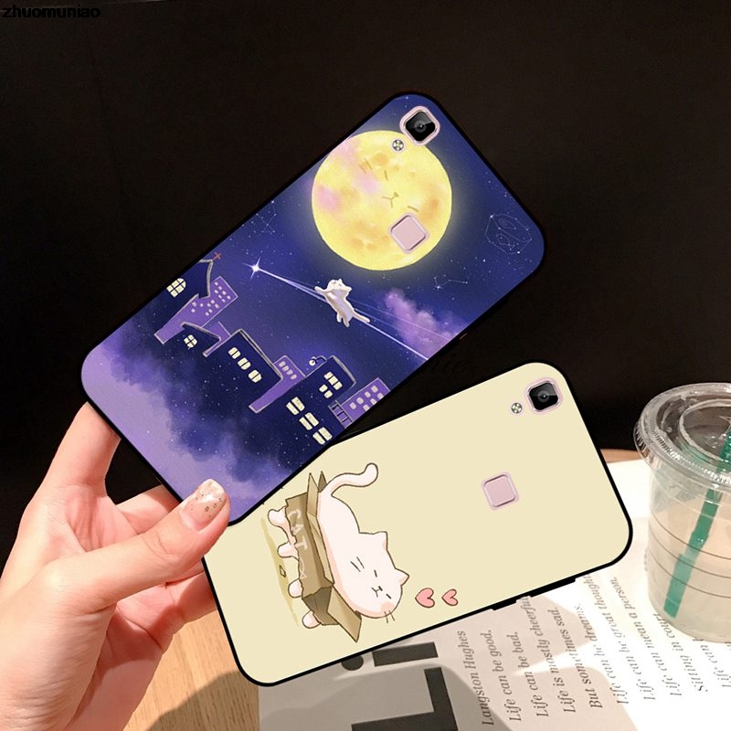 Ốp Lưng Thời Trang Cho Điện Thoại Vivo V3 V5 V7 V9 V11I V5S X9S V15 V17 V19 X27 S1 Lite Max Plus Pro Z3I Y19 / U3 / Y5S Iqoo Neo Z5 Z1X Xth