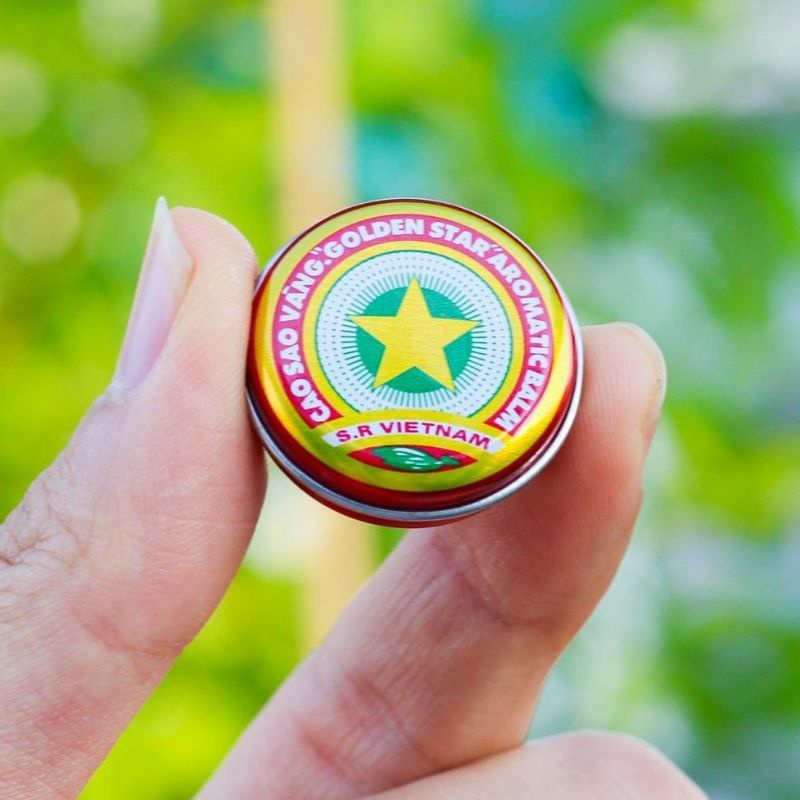 Cao Sao Vàng Việt Nam - GIẢM ĐAU ĐẦU, ĐAU BỤNG, NHỨC MỎI