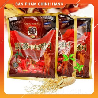 Kẹo Sâm Hàn Quốc Hồng Sâm 200G 💝FREESHIP💝 Kẹo Sâm Không Đường Han Quoc Chính Hãng Rất Tốt Cho Sức Khỏe