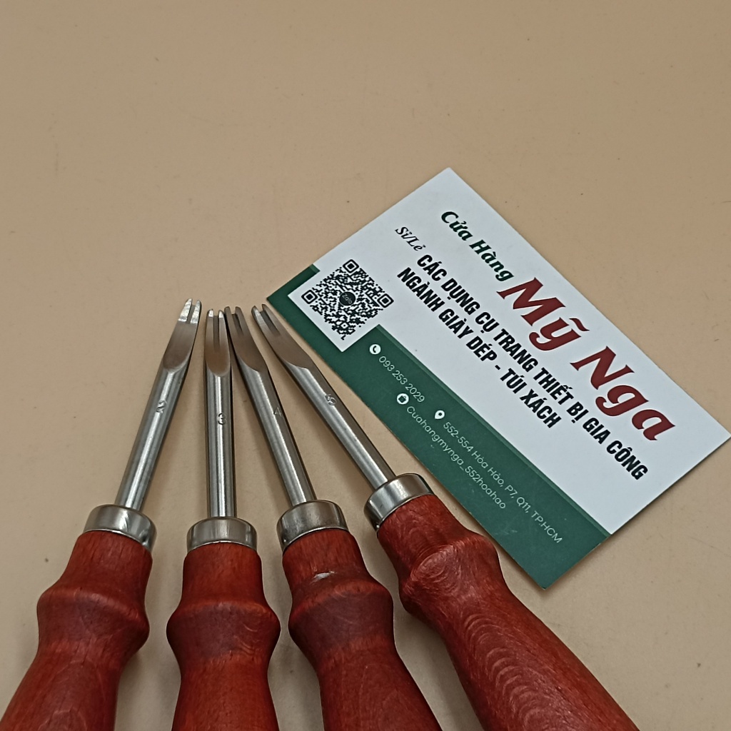 Cây sủi cạnh da cán gỗ chuyên dùng cho đồ da handmade