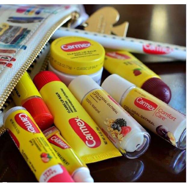 Son dưỡng môi carmex - không màu, chống khô môi, nứt nẻ môi, dưỡng ẩm môi