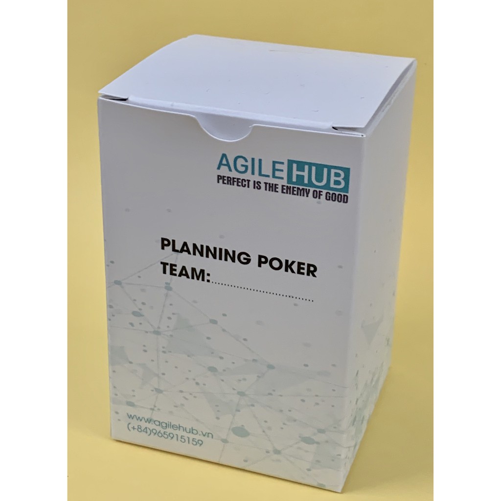 Bộ bài planning poker 200 lá dành cho nhóm agile  - Hộp dành cho team agile/scrum 10 người | BigBuy360 - bigbuy360.vn