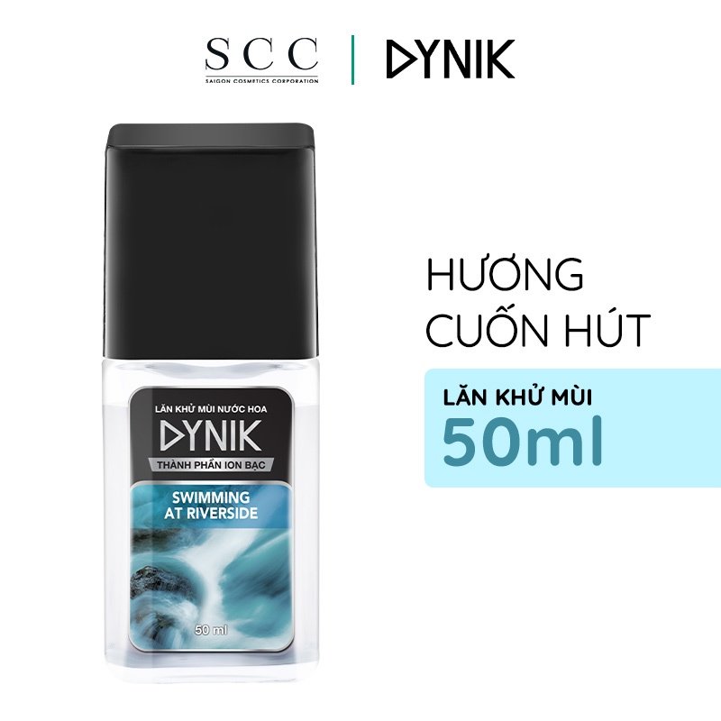 Combo Nước hoa + Lăn khử mùi Dynik Riverside hương rêu sồi cuốn hút 50ml/chai