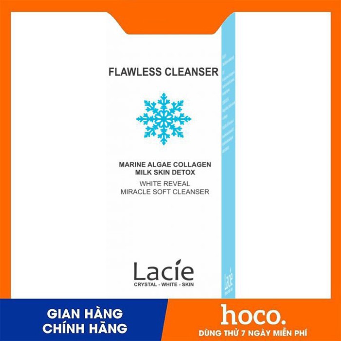 Sữa Rửa Mặt Sinh Học Collagen Tảo Biển- Lacie FLAWLESS CLEANSER 100ml | BigBuy360 - bigbuy360.vn