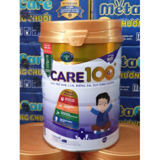 Sữa bột CARE 100+ _900g MẪU MỚI_ Cho trẻ nhẹ cân, Biếng ăn, Suy dinh dưỡng