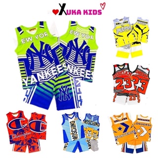 Đồ bộ ba lỗ sz đại thun lạnh xuất xịn cho bé trai 20-37 kí
