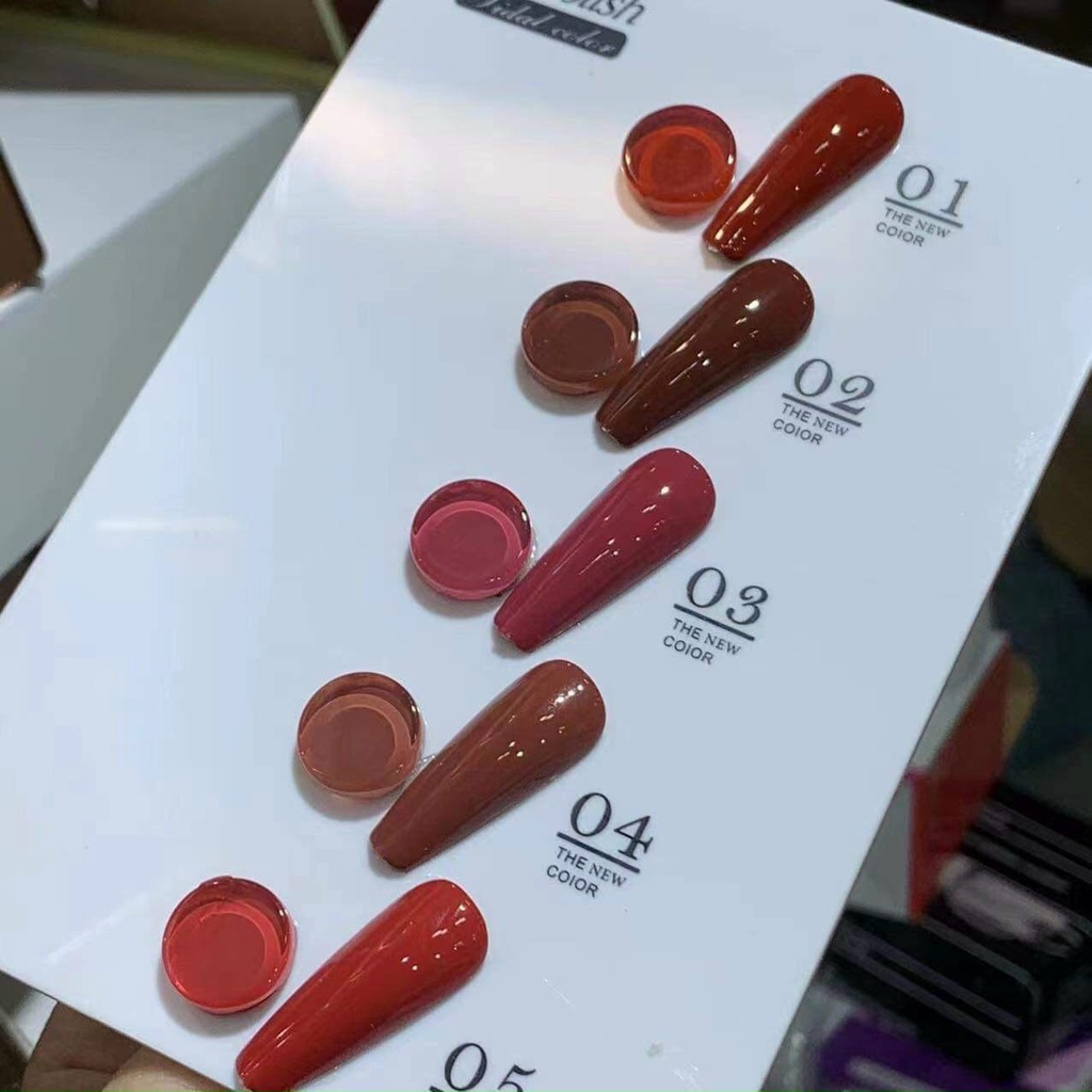 Sơn Very Good Nail chính hãng Hàn Quốc set 5 màu