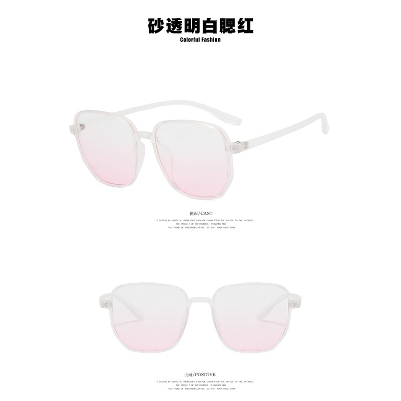 (KIQI-FASHION) COD Kính Chống Tia Bức Xạ Gọng Lớn Kiểu Dáng Thời Trang Dành Cho Cả Nam Và Nữ