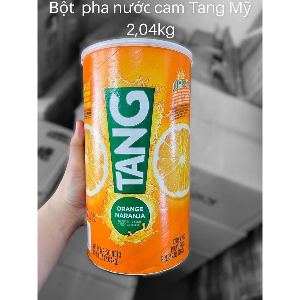 Cam TANG Mỹ ⚡ SIÊU NGON ⚡ Bột Cam hòa tan TANG của Mỹ Hương vị ngọt ngào, thơm mát như hoa quả tươi