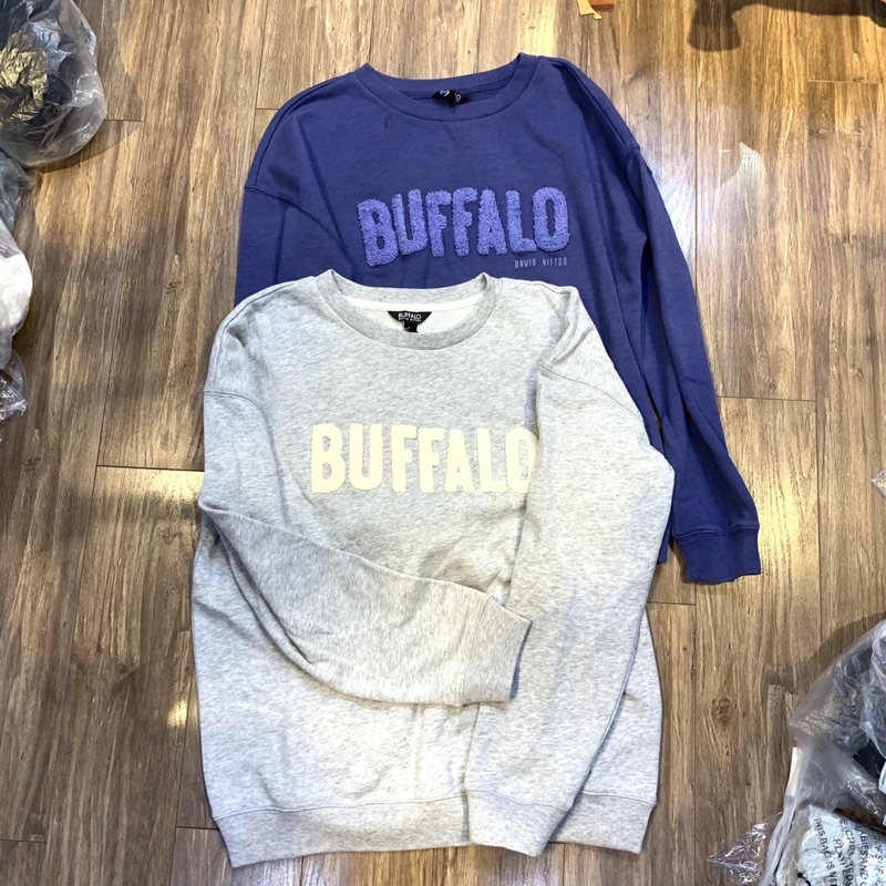 [VANA SHOP] áo sweater Bufollo 2 màu