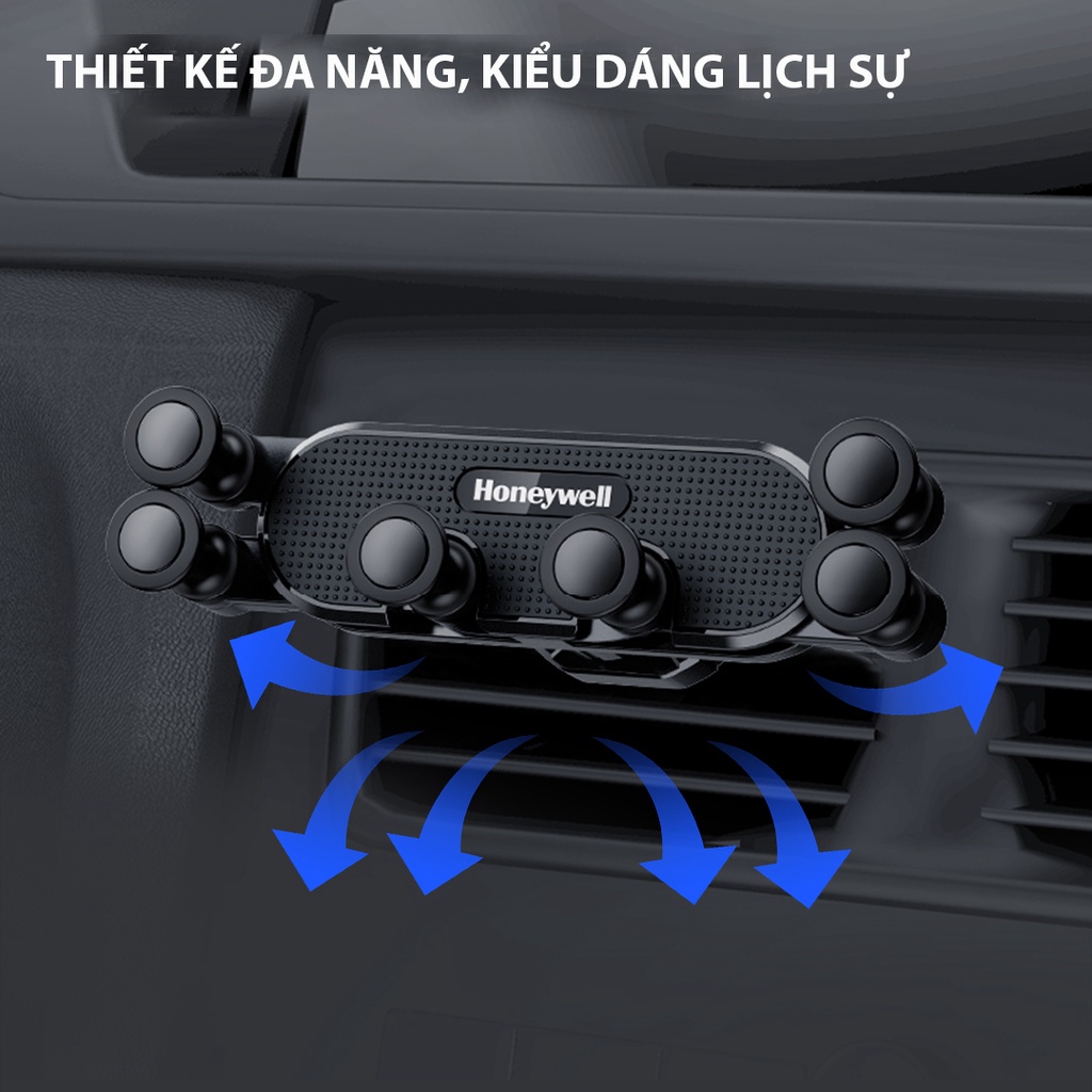 Giá đỡ điện thoại ô tô đa năng Xiaomi Honeywell, giá kẹp điện thoại ô tô tự động, đa chức năng, tiện sử dụng