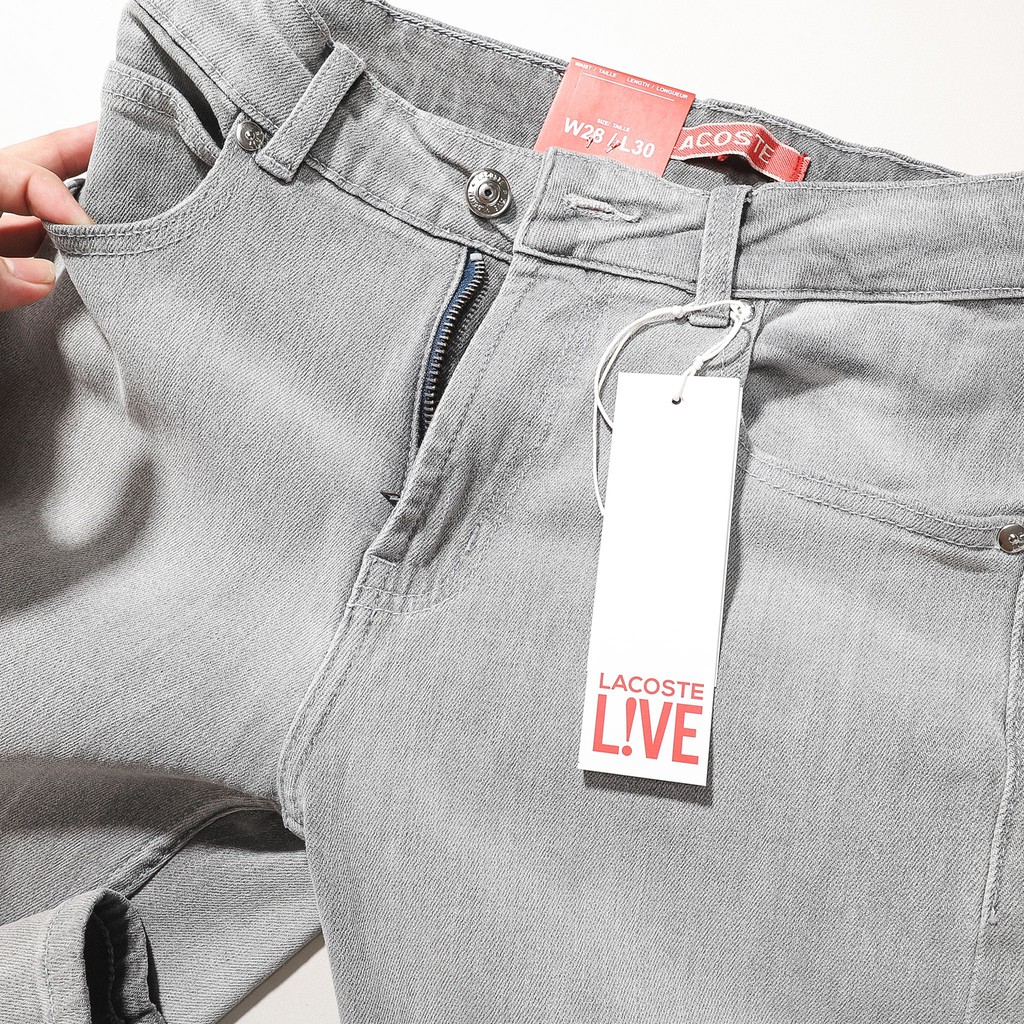 Quần Jean Lacoste việt nam xuất khẩu Slimfit 210413 | BigBuy360 - bigbuy360.vn