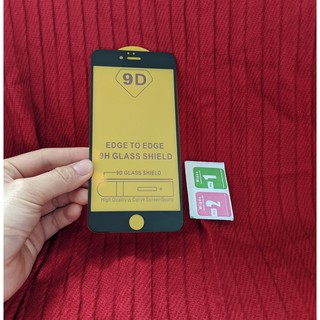 Dán cường lực phủ màn hình Iphone 6 Plus Black