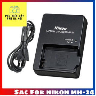 Sạc máy ảnh nikon mh-24 cho pin nikon en-el14 sạc máy nikon d3100 d3200 d3300 d3400 d35000 d5500 d5400